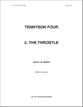 The Throstle SATB choral sheet music cover
